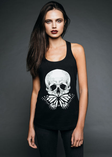 Totenkopf Damen Top