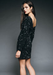 Pailletten Glitzerkleid