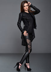 Viktorianische Leggings mit Spitze von Punk Rave