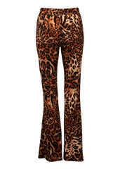 Animal print Damen Hose