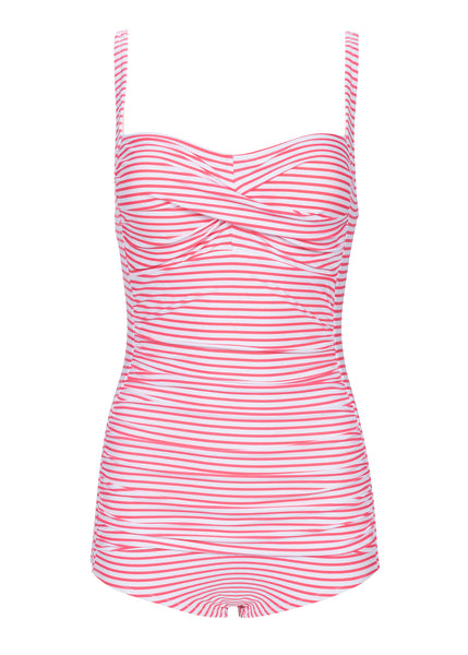 Retro Badeanzug mit Streifen