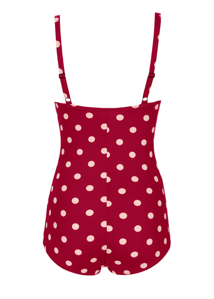 Vintage Badeanzug mit Punkten