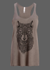 Graues Wolf T-Shirt