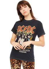 Schwarzes AC/DC Damen T-Shirt