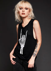 Metalhorns Damen Top