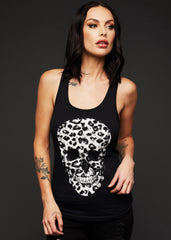 Damen Totenkopf T-Shirt