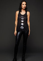 Damen Mond Top