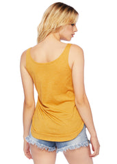 Senfgelbes Damen Top