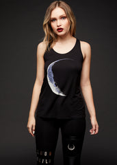 Damen Mond T-Shirt