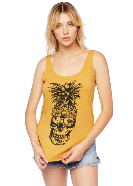 Damen Totenkopf Top